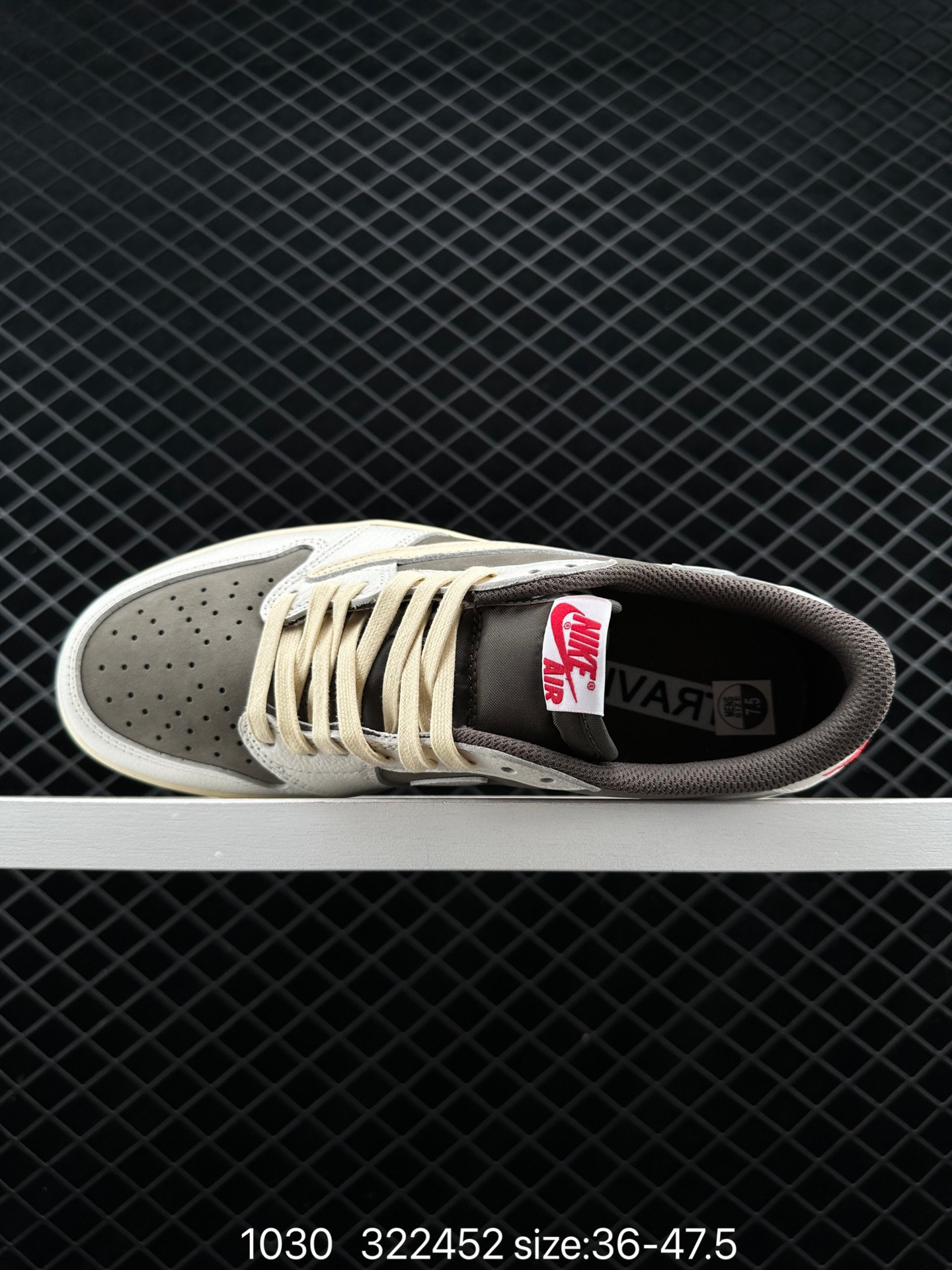 Travis Scott x Air Jordan 1 Low OG “Black Phantom